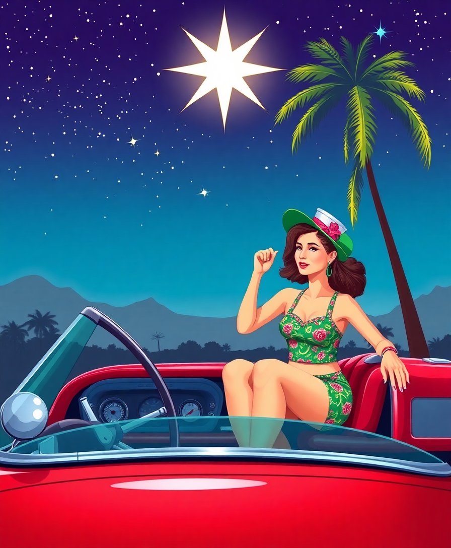 Carhop Girl Paint Numbers Carhop Girl Paint Numbers