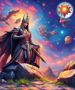 Starlit Realistic Stone Guardian Paint By Numbers