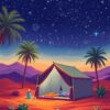 Oasis Tent Paint Numbers