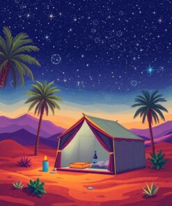 Oasis Tent Paint Numbers