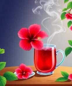 Hibiscus Drink Paint Numbers