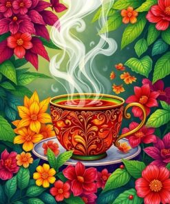 Spice Cup Paint Numbers