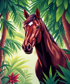 Tropical Canopy Paint Numbers