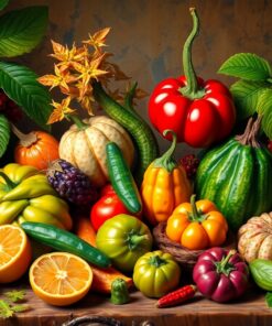 Tropical Spices Paint Numbers