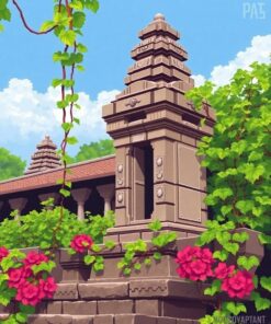 Among Vines Paint Numbers