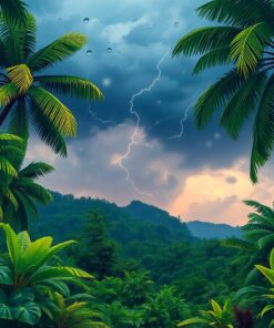 Over Tropics Paint Numbers