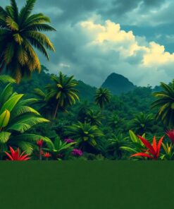 Tropical Jungle Paint Numbers