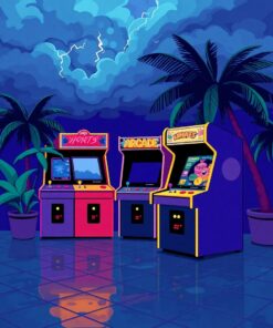 Arcade Nights Paint Numbers