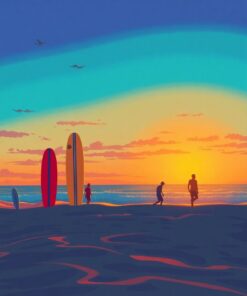 Boards Dawn Paint Numbers