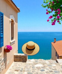 Overlooking Sea Paint Numbers