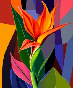 Retro Cubism Paint Numbers