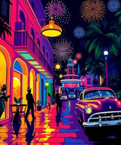 Havana Time Paint Numbers