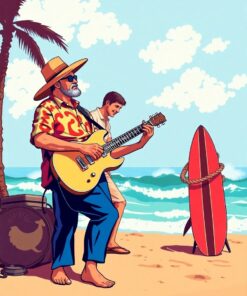 Surf Tunes Paint Numbers