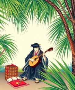 Palm Leaves Paint Numbers