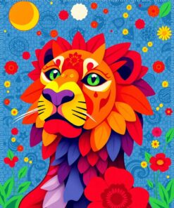 Tropical Flora Paint Numbers