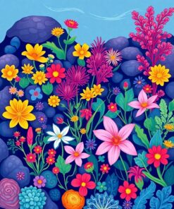 Marine Flora Paint Numbers