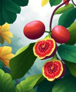 Tropical Fig Paint Numbers