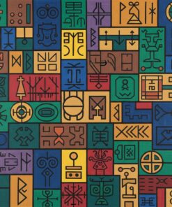 Study Of Vintage Glyphs Paint By Numbers
