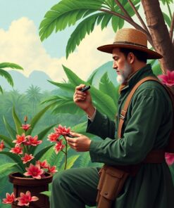 Tropical Botany Paint Numbers