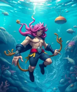 Submerged Game Characters Paint By Numbers