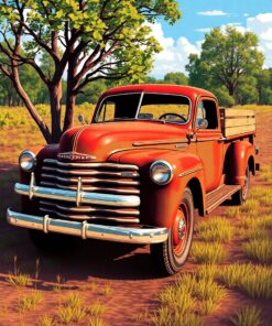 Vintage Pickup Paint Numbers