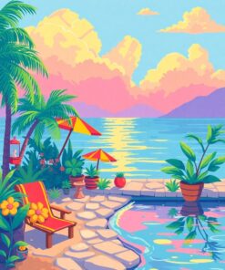 Handheld Oasis Paint Numbers