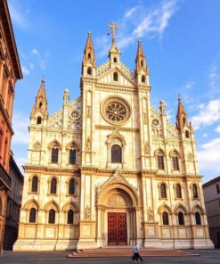 Cathedral Facade Paint Numbers