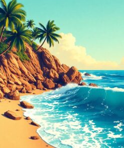 Coastal Swell Paint Numbers