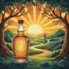 Sun Drenched Celtic Whiskey Paint By Numbers