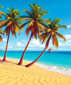 Bora Sands Paint Numbers