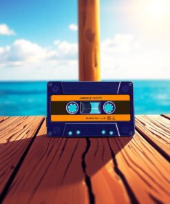 Cassette Wood Paint Numbers