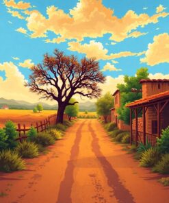 Dirt Road Paint Numbers