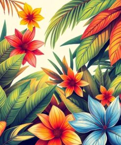 Botanical Realism Paint Numbers