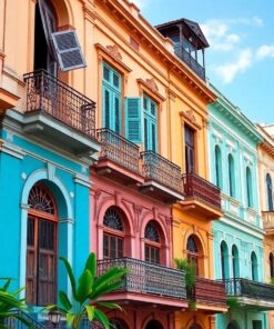 Tropical Facades Paint Numbers