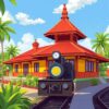Tropical Railway Paint Numbers