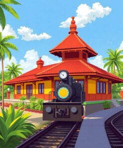 Tropical Railway Paint Numbers