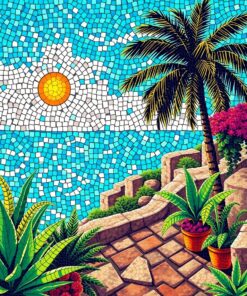 Stone Mosaic Paint Numbers