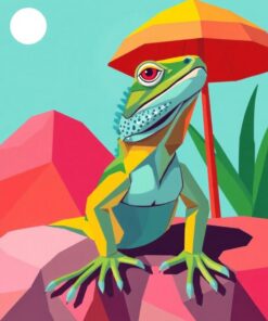 Havana Lizard Paint Numbers