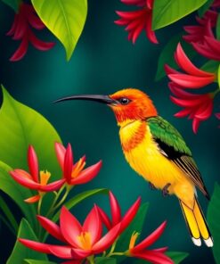 Red Ginger Paint Numbers