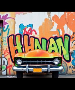 Graffiti Board Paint Numbers