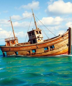 Irish Shipwreck Paint Numbers