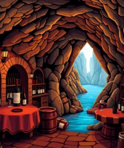 Wine Grotto Paint Numbers