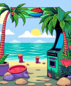 Arcade Machine Paint Numbers