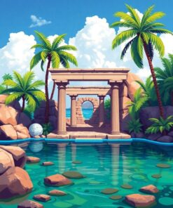 Greek Shrine Paint Numbers