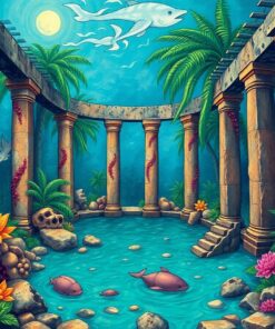 Siren Fresco Paint Numbers