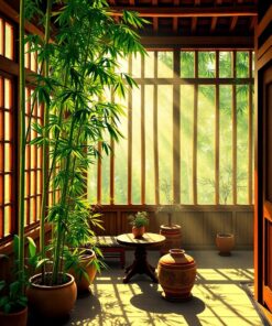 Vintage Bamboo Paint Numbers