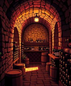 Wine Room Paint Numbers