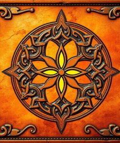 Sunlit Antique Leather Relic Paint By Numbers