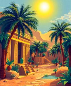 Tropical Oasis Paint Numbers