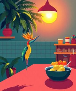 Bird Paradise Paint Numbers